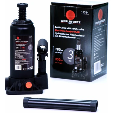 Worldforce 3 Ton Hidrolik Şişe Kriko