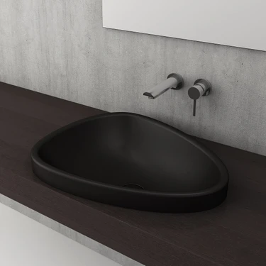 Bocchı Etna Tezgah Üstü Lavabo  58 Cm - Mat