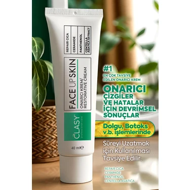 Clasy Care Faceupskin Onarıcı Krem 40 ml Restorative Cream 40