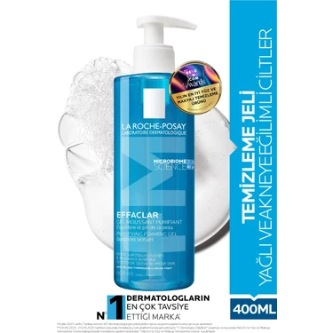 Effaclar Yağlı Ve Akneye Eğilimli Ciltler İçin Yüz Temizleme Jeli 400