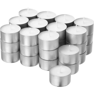 IKEA Glımma Tealight Mum, Beyaz 36 '