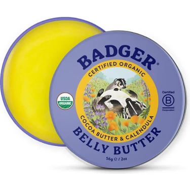 Badger Belly Butter Organik Karın Bölgesi Çatlak Kremi 56