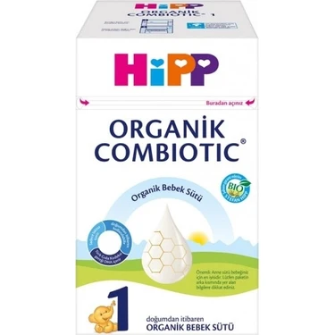 Hipp Bebek Sütü 600 GR Organik Combiotic 0-6 Ay Arası Bebekler İçin