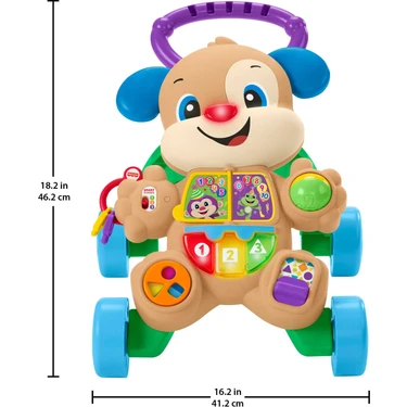 Fisher-Price® LnL Yaşa Göre Gelişim™ Eğitici Köpekçik Yürüteç (Türkçe ve İngilizce) Aynı Zamanda
