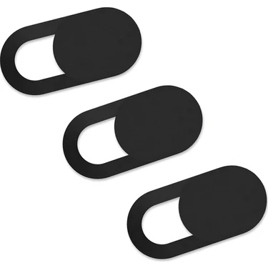 Pratik Web Kamera Kapatıcı (3 Adet) - Webcam Cover Gizliliğiniz Için Güvenli