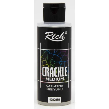 Rich Çatlatma Medyumu 120 cc Crackle
