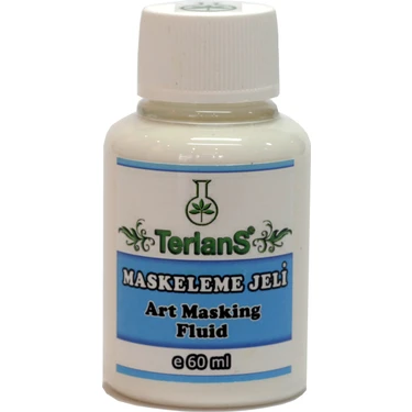Terlans Maskeleme Jeli Su Bazlı Boyalar İçin Koruma 60 Ml Kullanıma Hazır