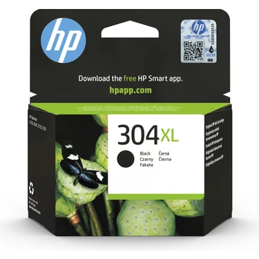 HP Orijinal 304XL Mürekkep Kartuşu Siyah