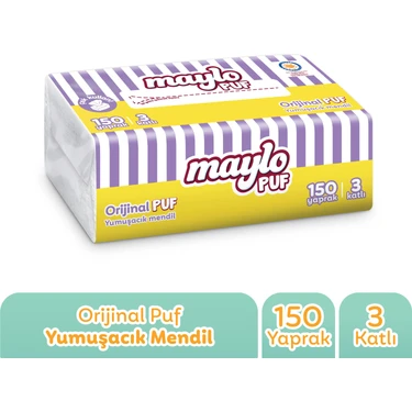 Maylo Puf Mendil 150'li Tek