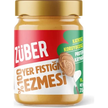 Züber  %100 Fıstık Ezmesi 315 gr x 1