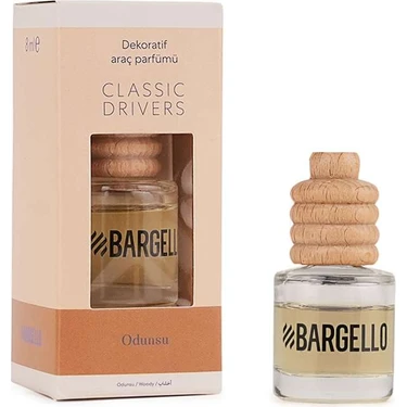 Bargello Dekoratif Araç Kokusu 8 ml Odunsu Aroma ile Keyifli Yolculuklar