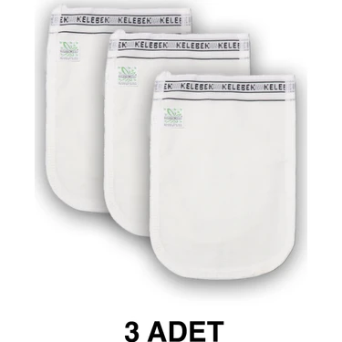 Kelebek Kese Ince Bağlamalı Hamam Kesesi  x