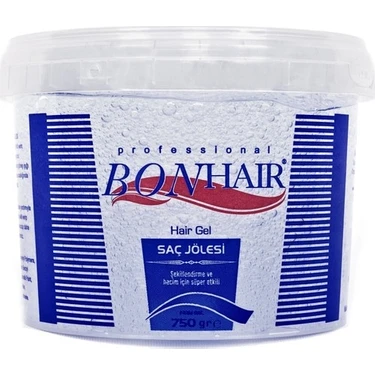 Bonhair Saç Jölesi Extra Sert 750 Ml  Yüksek Tutuculuk, Kalıntı Bırakmaz, 750 ml, Tüm Saç Tipleri