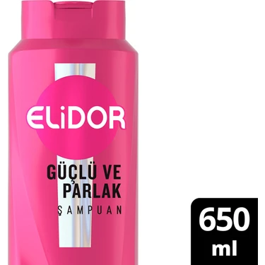 Elidor Superblend Saç Bakım Şampuanı Güçlü ve Parlak E Vitamini Makademya Yağı  650
