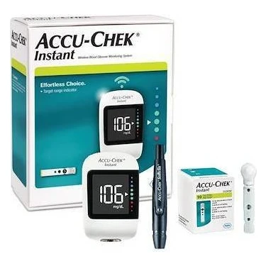 Accu-Chek Instant Seker Ölcüm Cihazı + 50 Adet Ölçüm Çubuğu