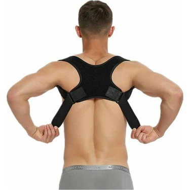 Baffhome Kamburlugu Önleyici Spor Dik Duruş Korsesi Bel Omuz Sırt Kemeri