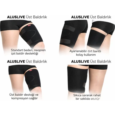 Aluslive Üst Baldırlık Standart