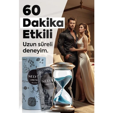 Nely8 Uzun Deneyim Ürünü 10 Adet x 1,5 ml Cinsel Sağlık