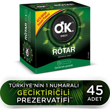 Okey Rötar 45'Li