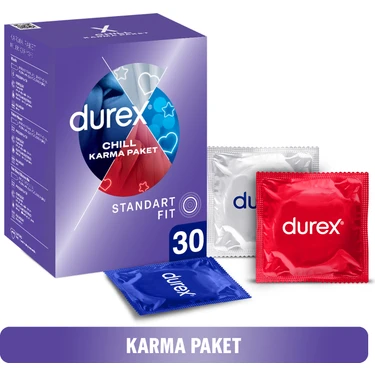 Durex Chill 30'lı Karma Paket