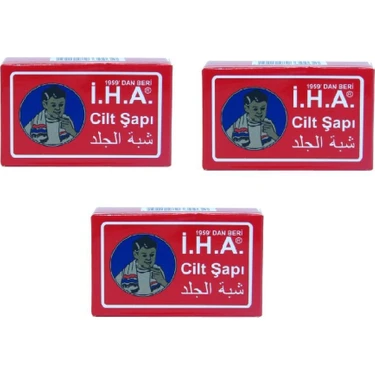 İHA Cilt Şapı Doğal Cilt Bakım Sabunu 3×100 ml Ferahlatıcı Canlandırıcı