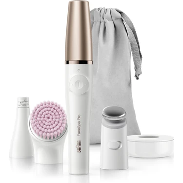 Braun FaceSpa Pro 912 Şarjlı Yüz Epilatörü 3’ü 1 Arada Epilasyon ve Cilt Bakım
