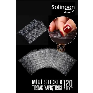 Aesco Mey Ithalat® Tırnak Yapıştırıcı Solingen Mini Sticker 120