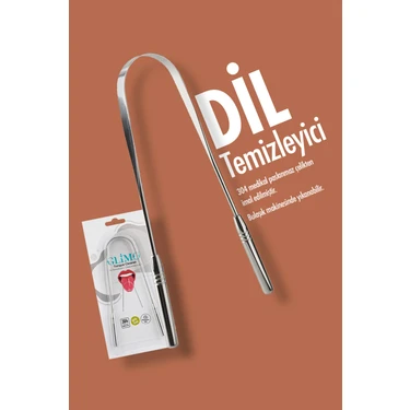 Glimo Dil Temizleyici | Ağız Kokusu Karşıtı, Paslanmaz Çelik Hijyenik Tasarım,ferah Nefes, Derin