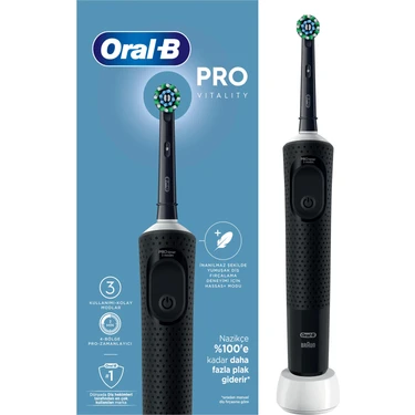 Oral-B D103 Vitality Pro Cross Action Şarjlı Diş Fırçası -