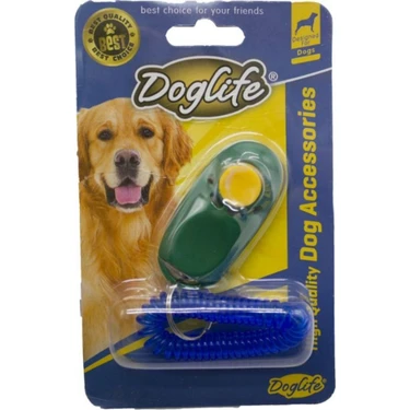 Doglıfe Training Clicker Köpek Eğitim Aparatı - Köpek Koşullandırıcı
