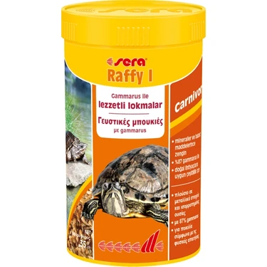 Sera Raffy I (gammarus) Nature 250