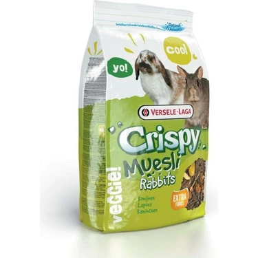 Versele-Laga 1 Kg Crispy Muesli Rabbıt Tavşan Yemi Doğal İçerik ve Vitamin