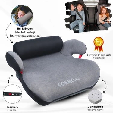 Lorelli Cosmo Fix Isofix Yükseltici – Grey