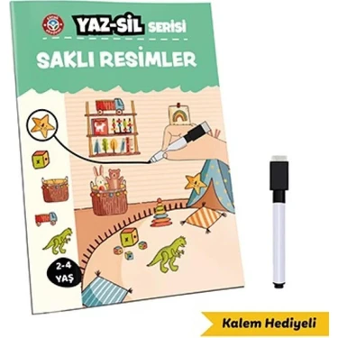 Çocuk Akademi Yaz Sil Serisi Saklı