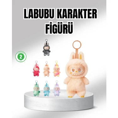 Datatek Labubu Peluş Oyuncak – Koleksiyonluk Yumuşak Dekoratif Figür 20