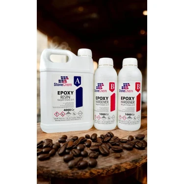 Ultra Şefaf Epoksi Reçine 6 KG (SÜPRİZ