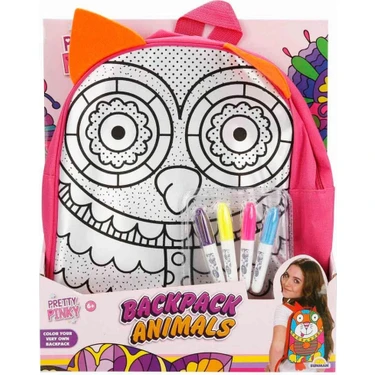 Gray Line Gry Boyanabilir Desenli Baykuş Sırt Çantası