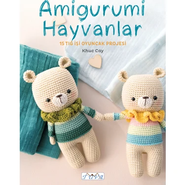 Tuva Yayıncılık Amigurumi Hayvanlar 128 Sayfa Khuc Cay Hobi Kitabı Ciltsiz Eğlenceli