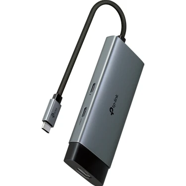 TP-Link UH5020C | USB-C 5-in-1 Hub | 4K@60Hz HDMI | 100W Hızlı Şarj | 2× USB-A Port | 1× USB-C Port