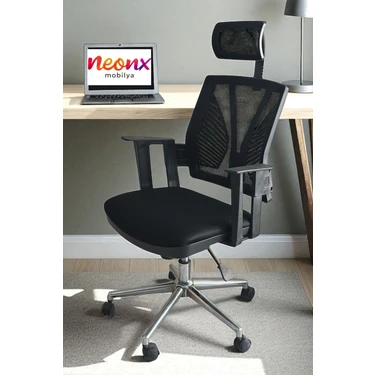 Neonx  | Relax Pro Başlıklı Çalışma Sandalyesi |müdür Koltuğu| Yönetici
