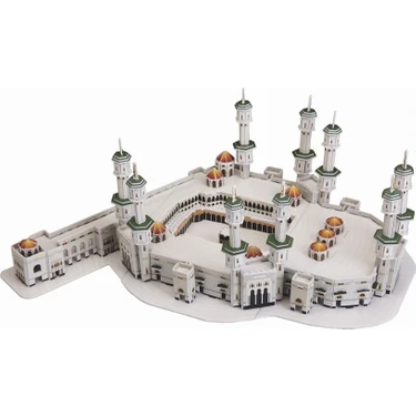 Prolysus 3D Puzzle Mescidi Haram Kabe 229 Parça Plastik Malzemeden 3 Boyutlu