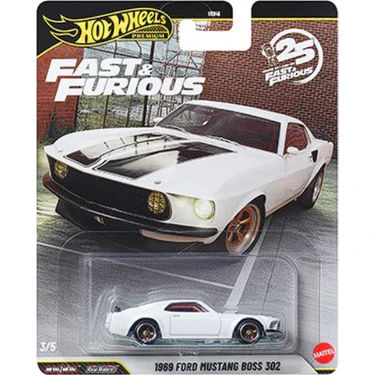 Hot Wheels Premium 2026 Fast & Furious 25TH Anniversary 1969 Ford Mustang Boss