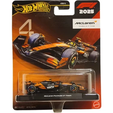 Hot Wheels Premium Formula 1 2025 Mclaren F1 Team