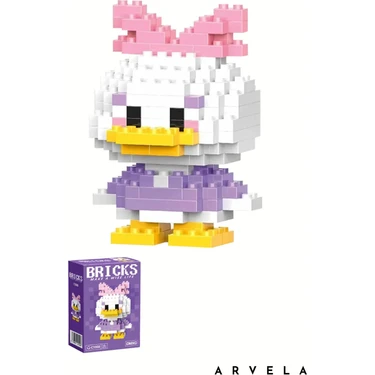 Arvela Daisy Duck Bricks Karakter Figürü – Mini Blok