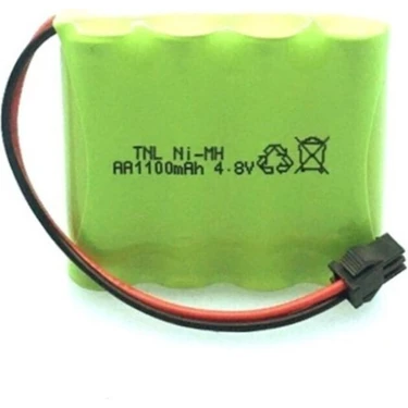 4.8V 1100MAH Siyah Soketli Oyuncak Araba