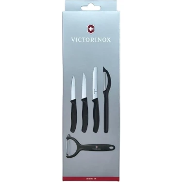 Victorinox Siyah 5 Li Soyma ve Soyacak