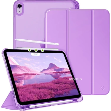 MobaxAksesuar Apple iPad Air 11inç M2/M3 Air 4/5.Nesil 10.9 Kılıf PU Deri Smart Standlı Case