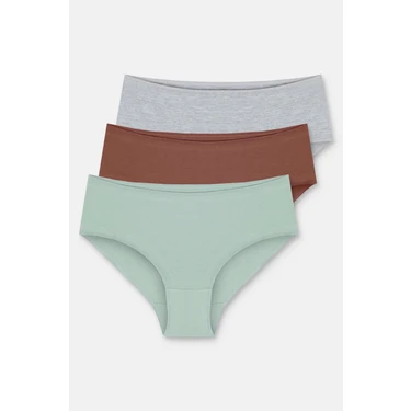 Suwen 3'lü Paket Yüksek Bel Slip