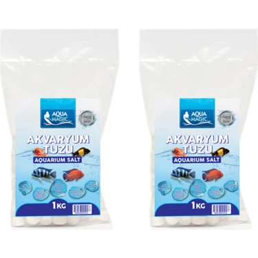 Akvaryum Tuzu 1 Kg, 2 Adet Fırsat