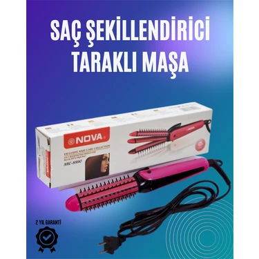 Fön ve Tarama Işlemini Birleştiren Pratik Saç